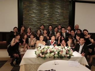 串田先生の結婚式